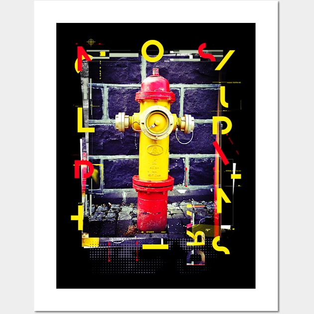 Fire Hydrant Wall Art by remixer2020